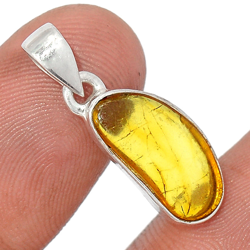 1" Baltic Amber Pendants - BAMP1020