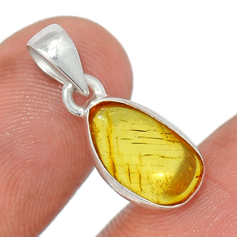 0.8" Baltic Amber Pendants - BAMP1025