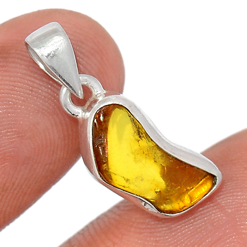 1" Baltic Amber Pendants - BAMP1040