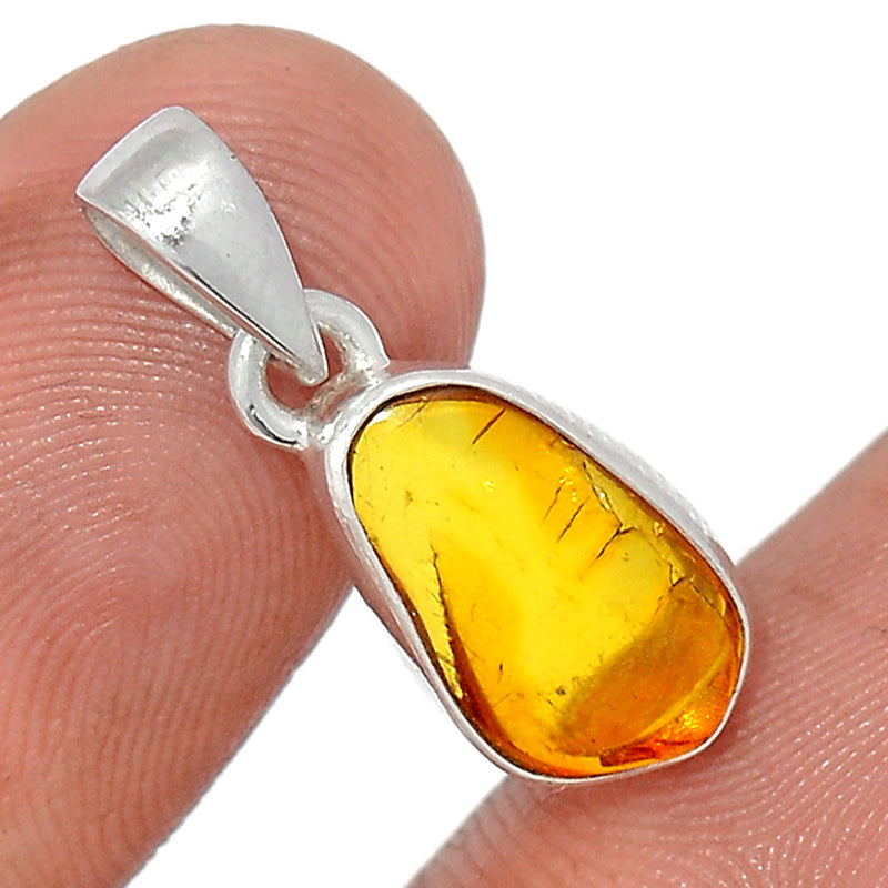 0.8" Baltic Amber Pendants - BAMP1057