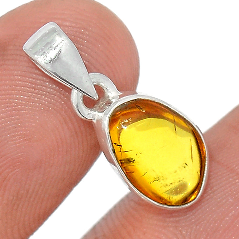 0.8" Baltic Amber Pendants - BAMP1060