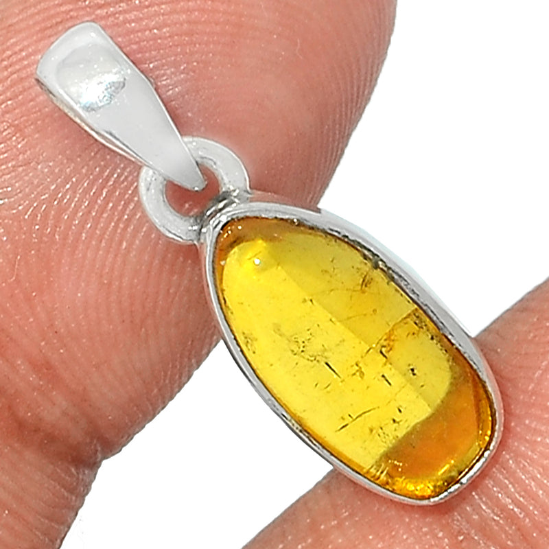 1" Baltic Amber Pendants - BAMP725