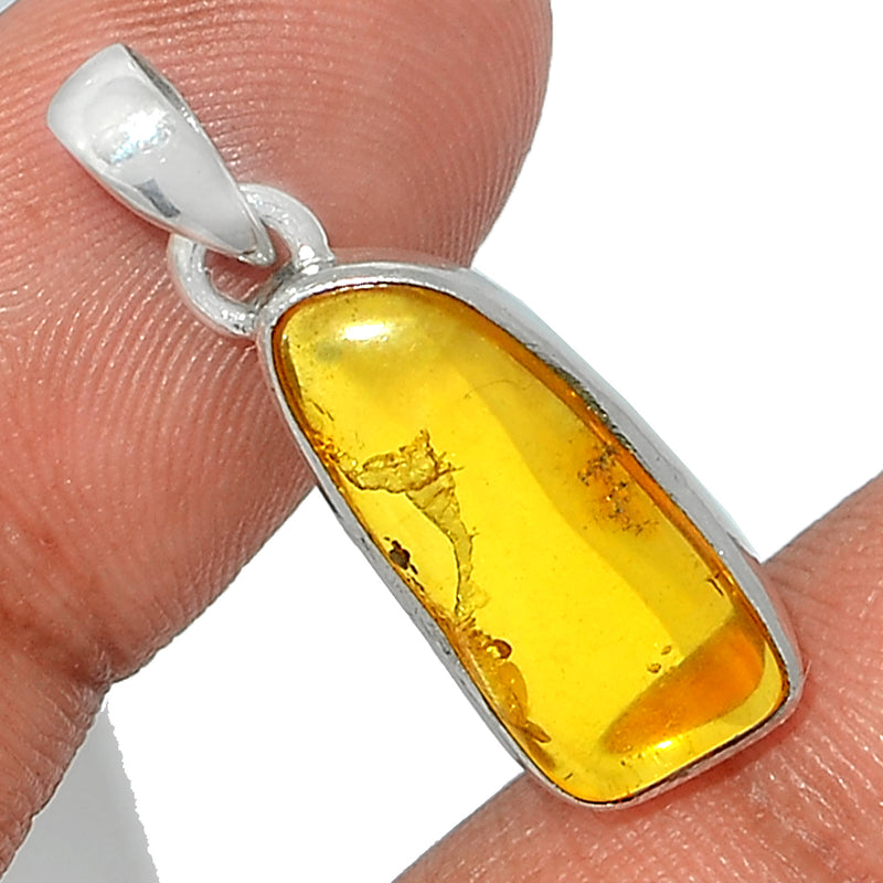 1.1" Baltic Amber Pendants - BAMP747