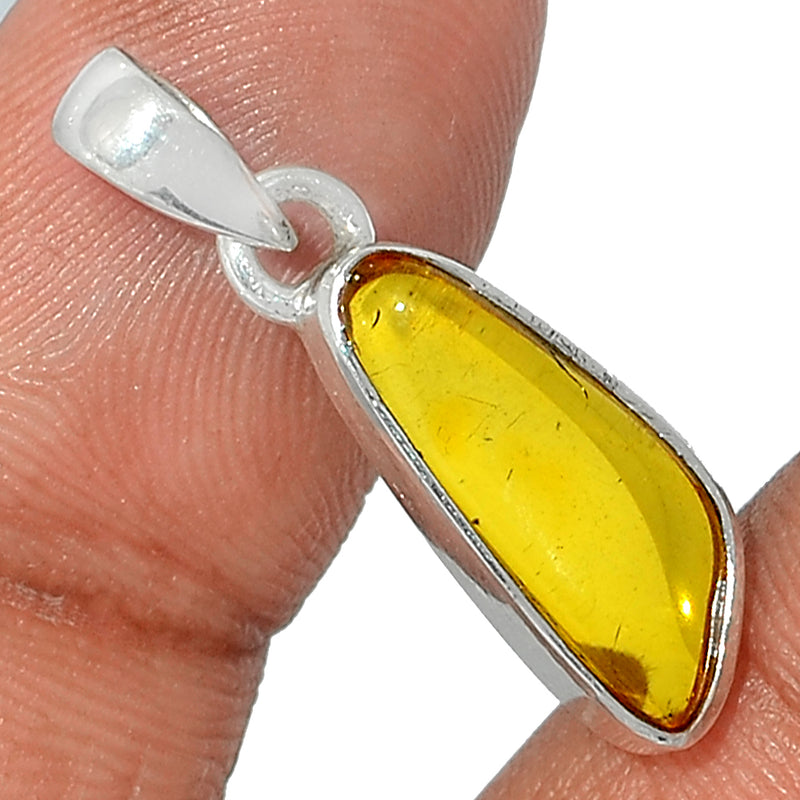 1.1" Baltic Amber Pendants - BAMP754