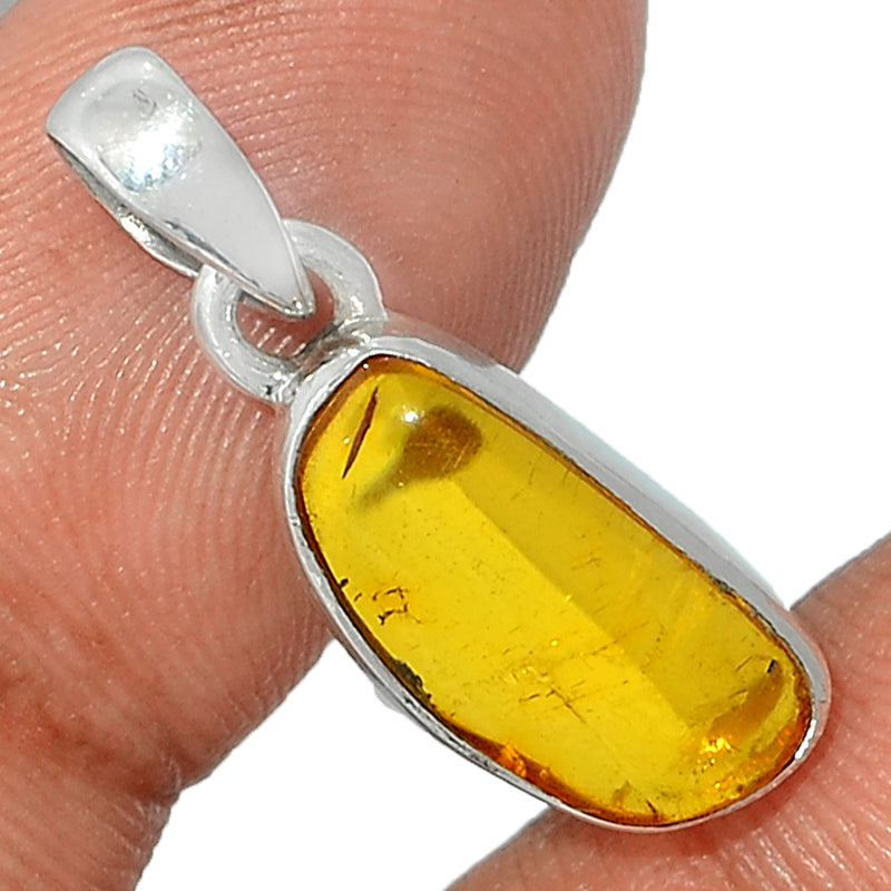 1" Baltic Amber Pendants - BAMP755