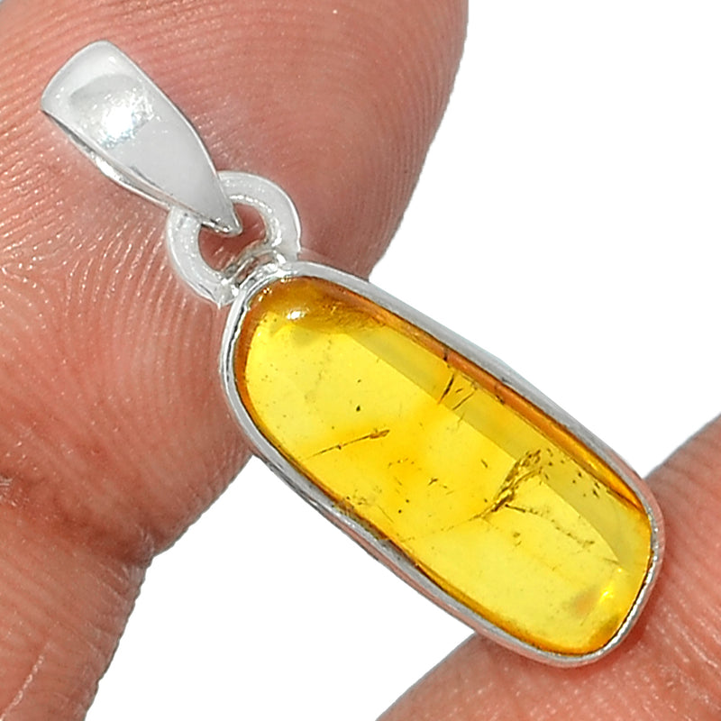 1.1" Baltic Amber Pendants - BAMP762