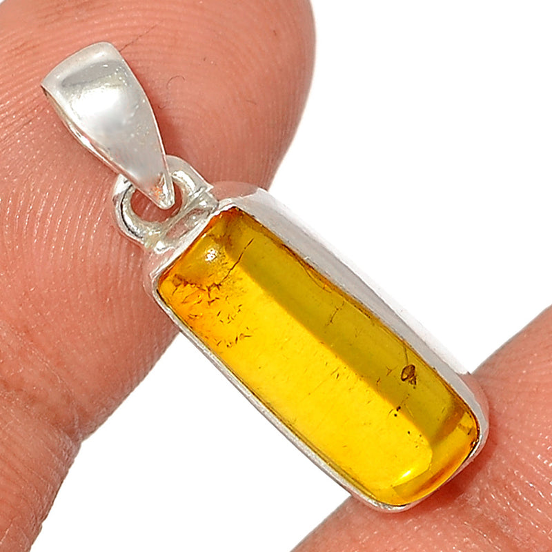 1.1" Baltic Amber Pendants - BAMP784