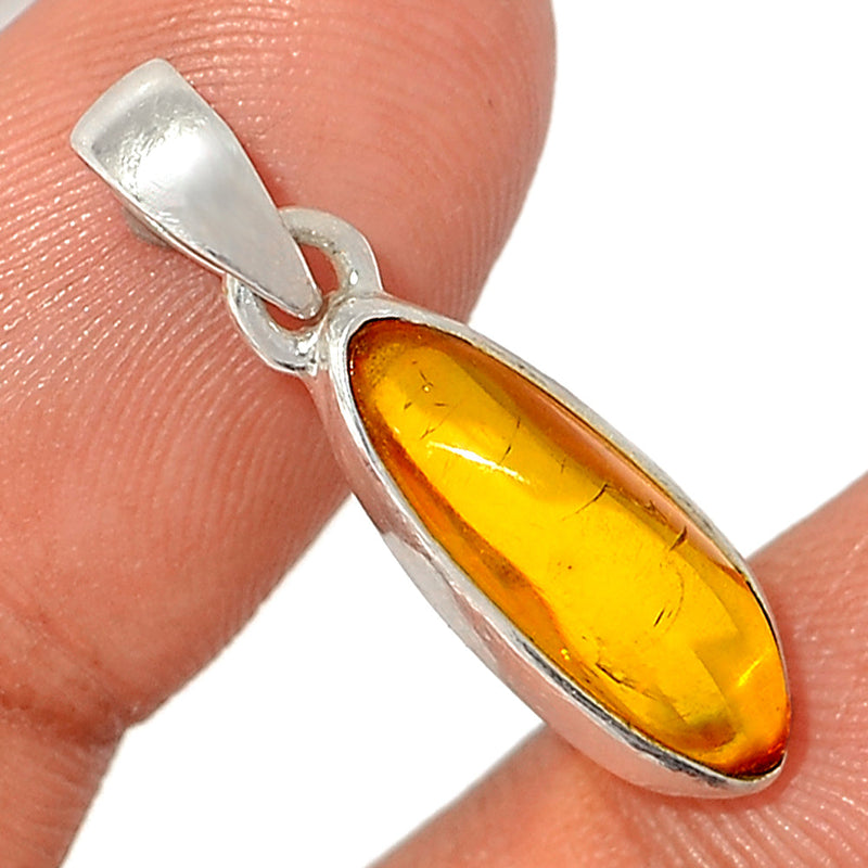 1.1" Baltic Amber Pendants - BAMP788