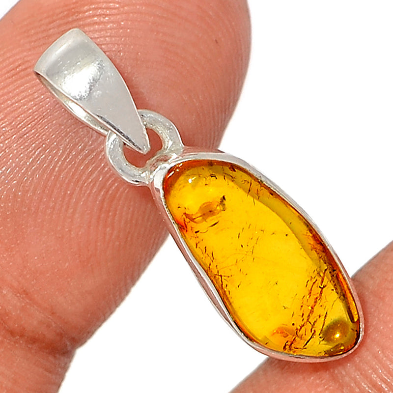 1" Baltic Amber Pendants - BAMP792
