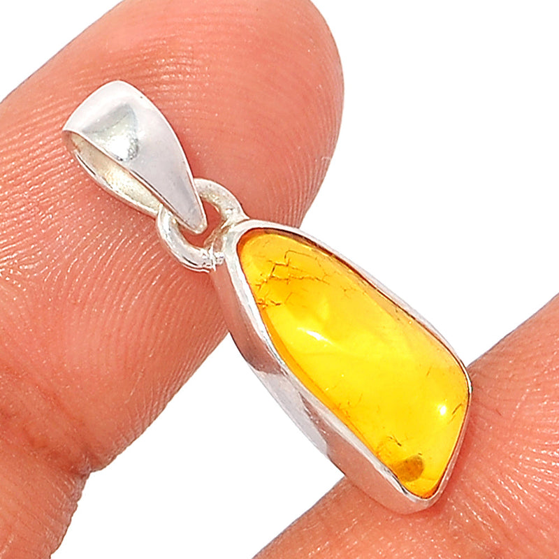 1.1" Baltic Amber Pendants - BAMP829