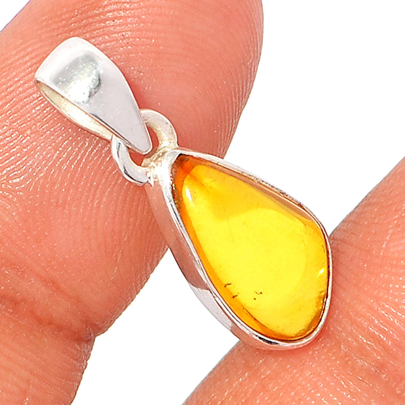 1" Baltic Amber Pendants - BAMP834