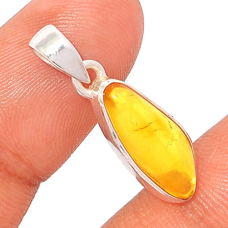 1.1" Baltic Amber Pendants - BAMP835