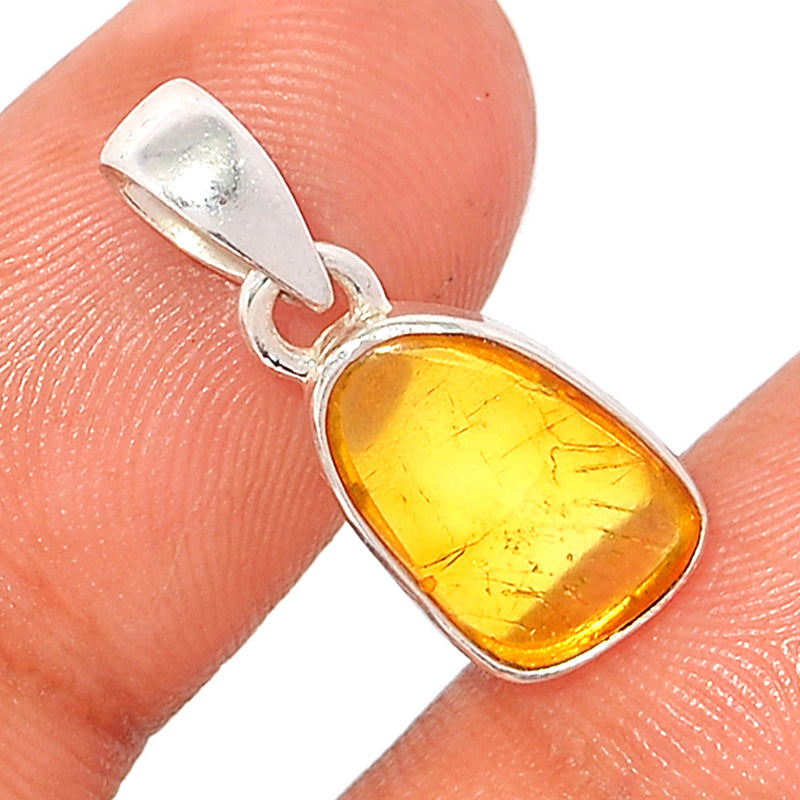 1" Baltic Amber Pendants - BAMP843