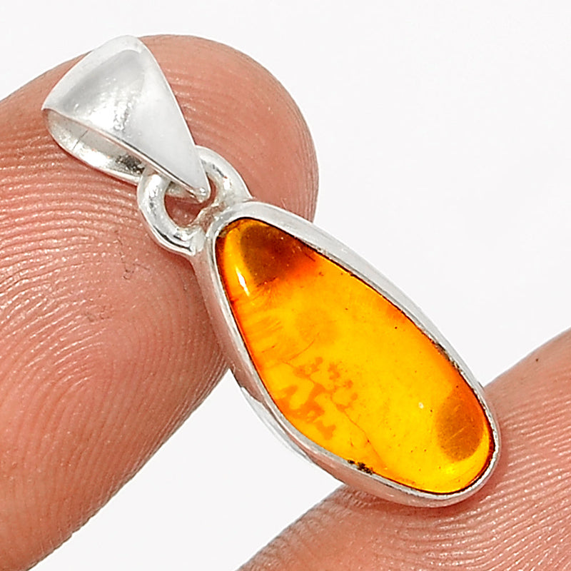 1" Baltic Amber Pendants - BAMP901