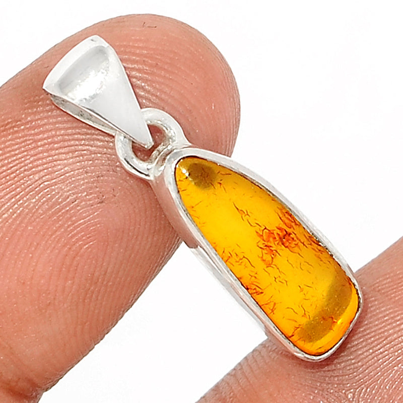 1" Baltic Amber Pendants - BAMP930