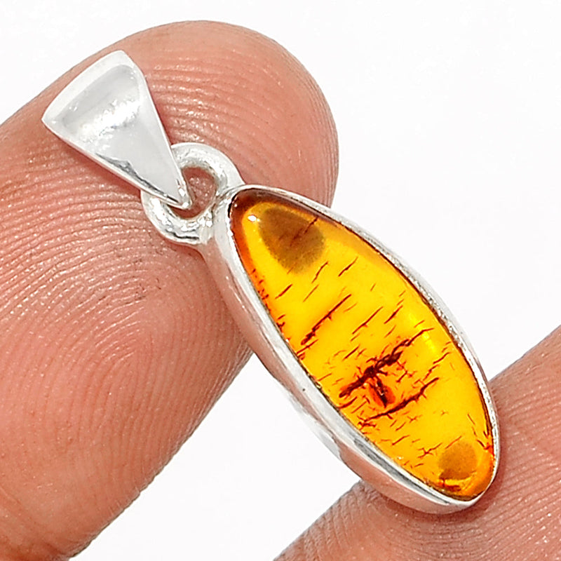 1" Baltic Amber Pendants - BAMP931