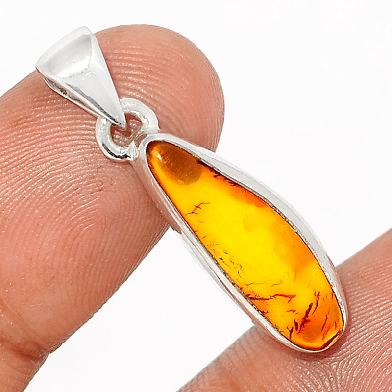 1.2" Baltic Amber Pendants - BAMP934