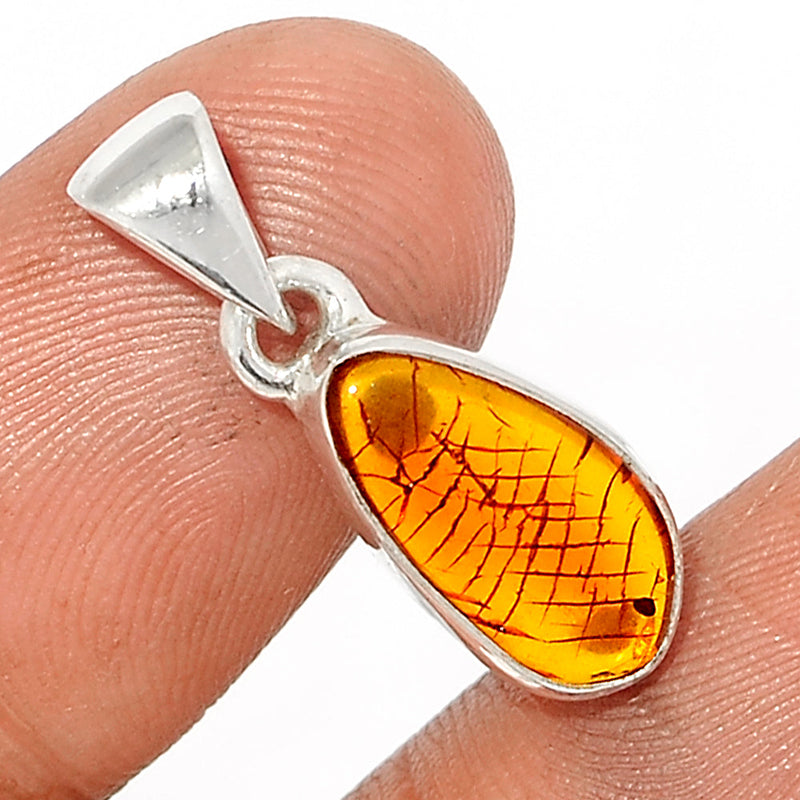 1" Baltic Amber Pendants - BAMP936