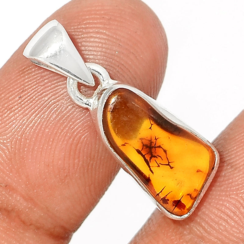 1" Baltic Amber Pendants - BAMP950