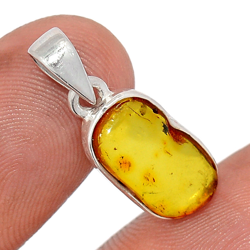 1" Baltic Amber Pendants - BAMP982