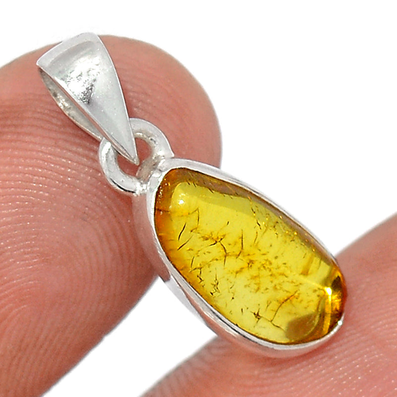 1" Baltic Amber Pendants - BAMP983