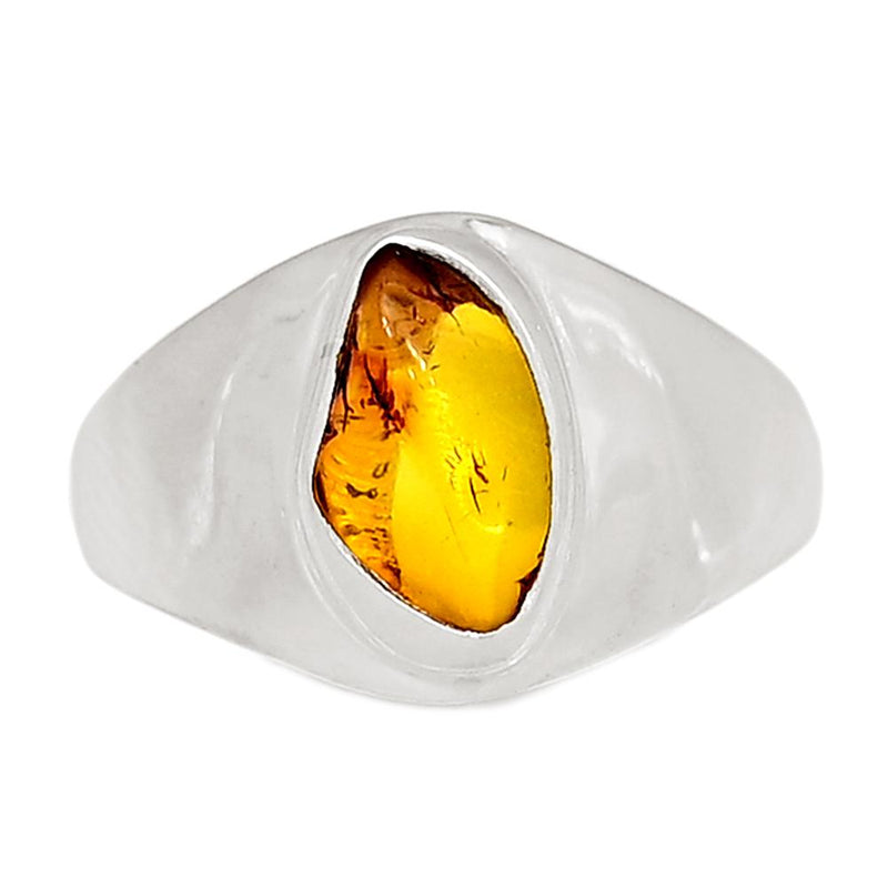Solid - Baltic Amber Ring - BAMR583
