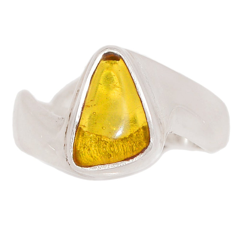Solid - Baltic Amber Ring - BAMR777