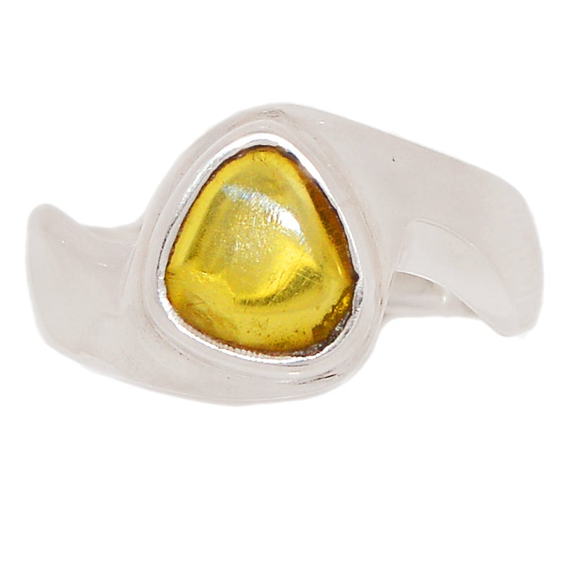 Solid - Baltic Amber Ring - BAMR789