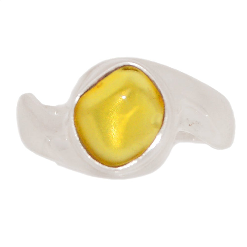 Solid - Baltic Amber Ring - BAMR793