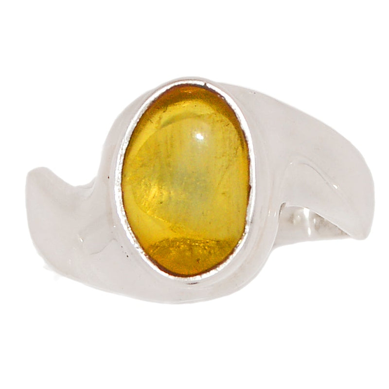 Solid - Baltic Amber Ring - BAMR795