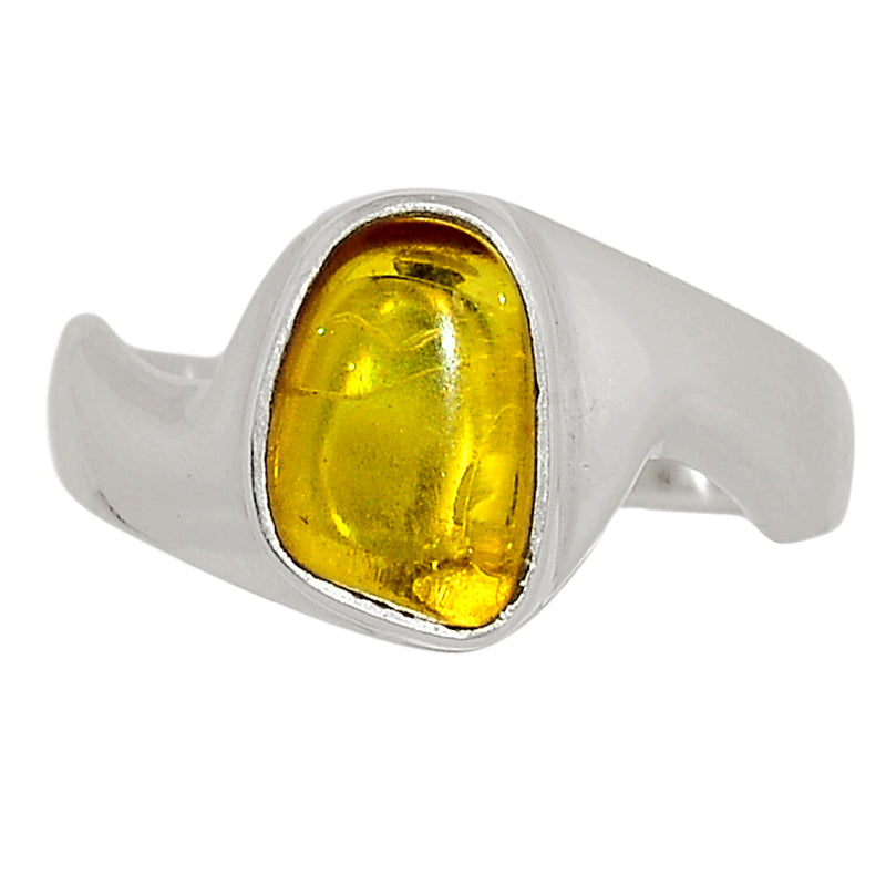 Solid - Baltic Amber Ring - BAMR803