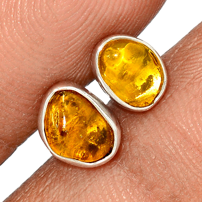 Baltic Amber Studs - BAMS10