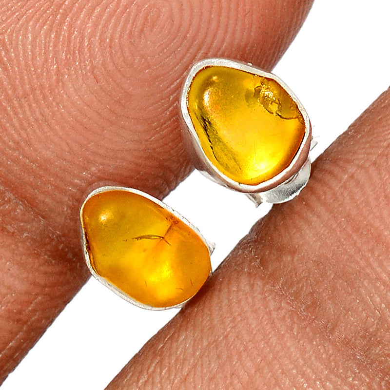Baltic Amber Studs - BAMS30