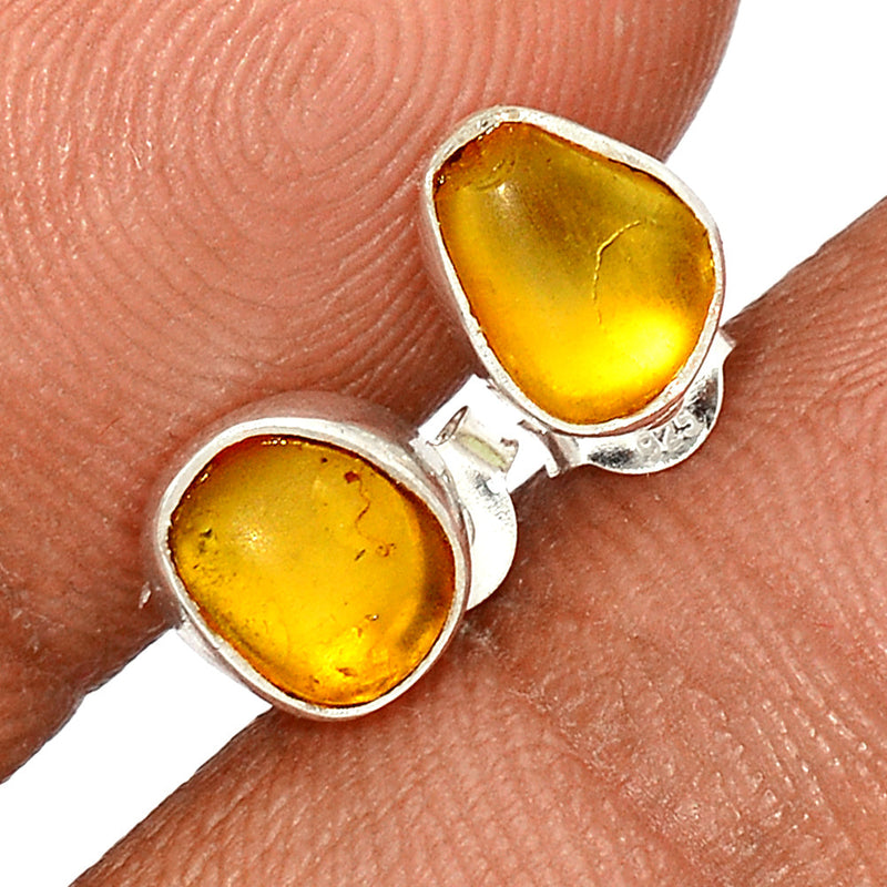 Baltic Amber Studs - BAMS37