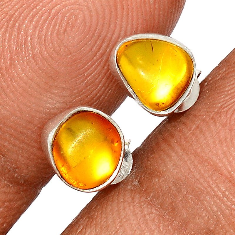 Baltic Amber Studs - BAMS38