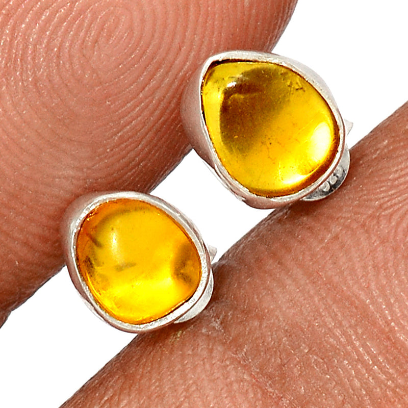 Baltic Amber Studs - BAMS40