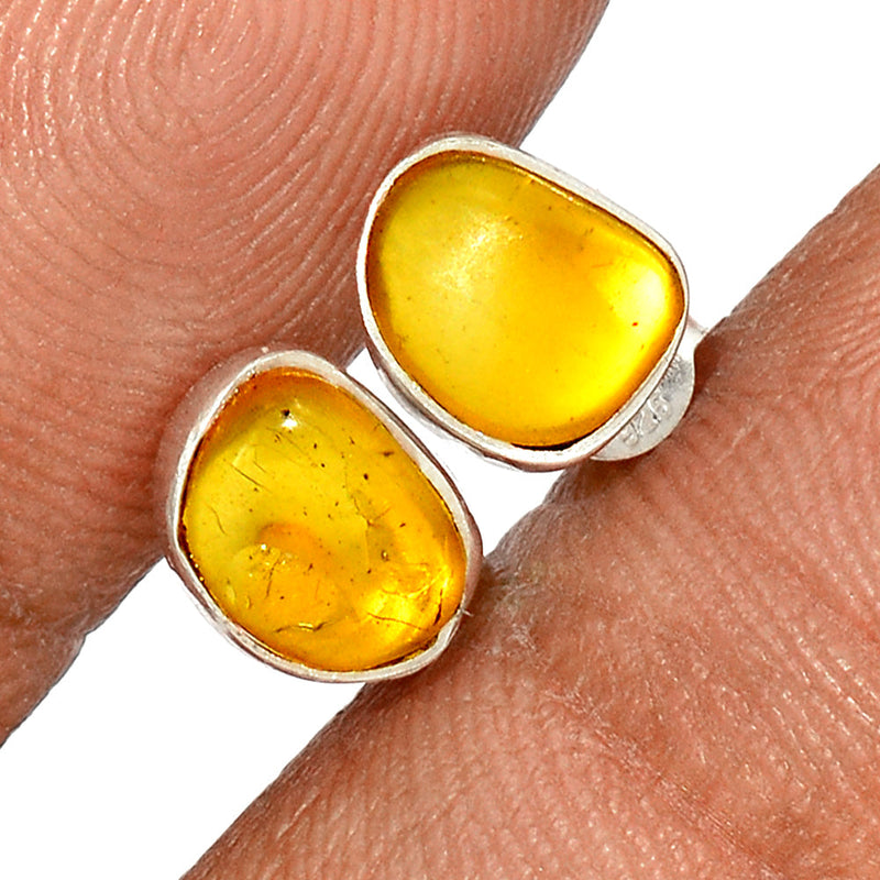 Baltic Amber Studs - BAMS45