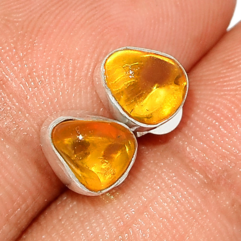 Baltic Amber Studs - BAMS55