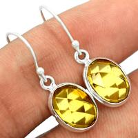Faceted Baltic Amber Earring-BARE27