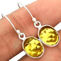 Faceted Baltic Amber Earring-BARE30