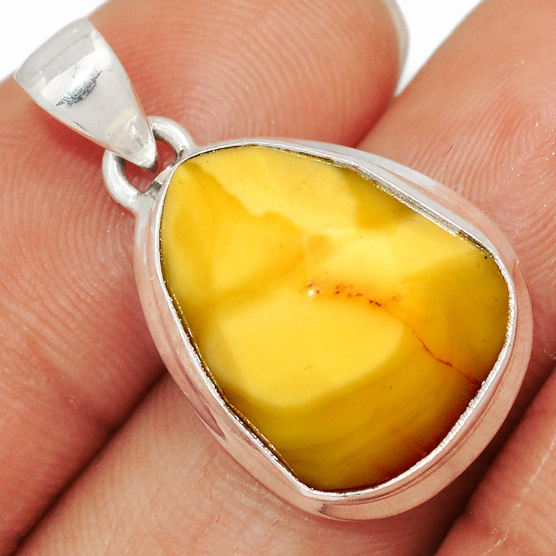 1.1" Faceted Baltic Amber Pendants - BARP257