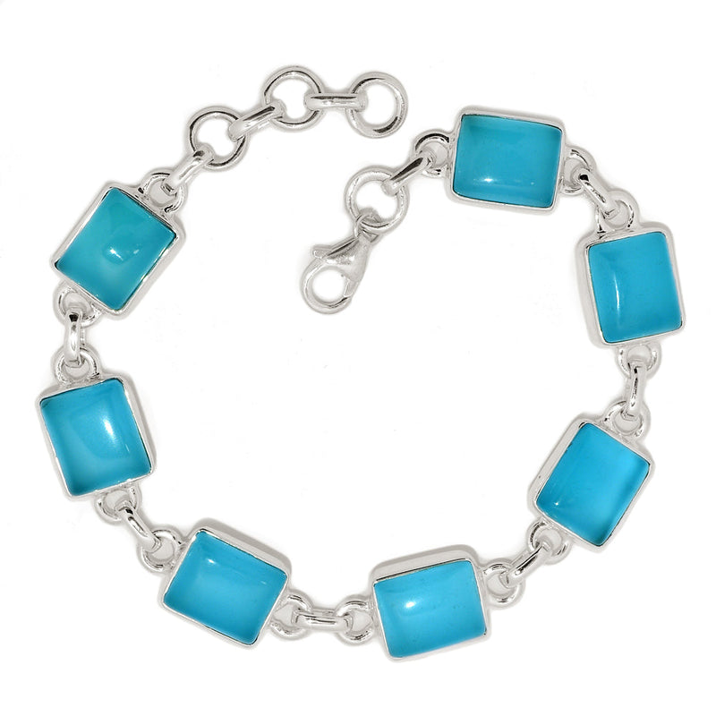 8.3" Blue Chalcedony Bracelets - BCDB131