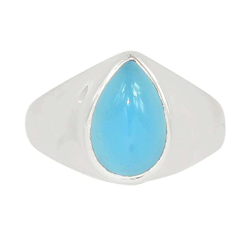 Solid - Blue Chalcedony Ring - BCDR1039