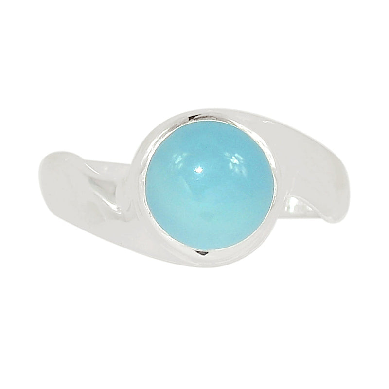 Solid - Blue Chalcedony Ring - BCDR1040