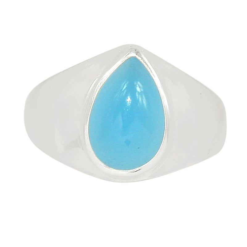 Solid - Blue Chalcedony Ring - BCDR1044