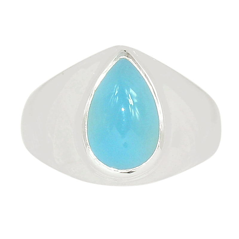 Solid - Blue Chalcedony Ring - BCDR1046