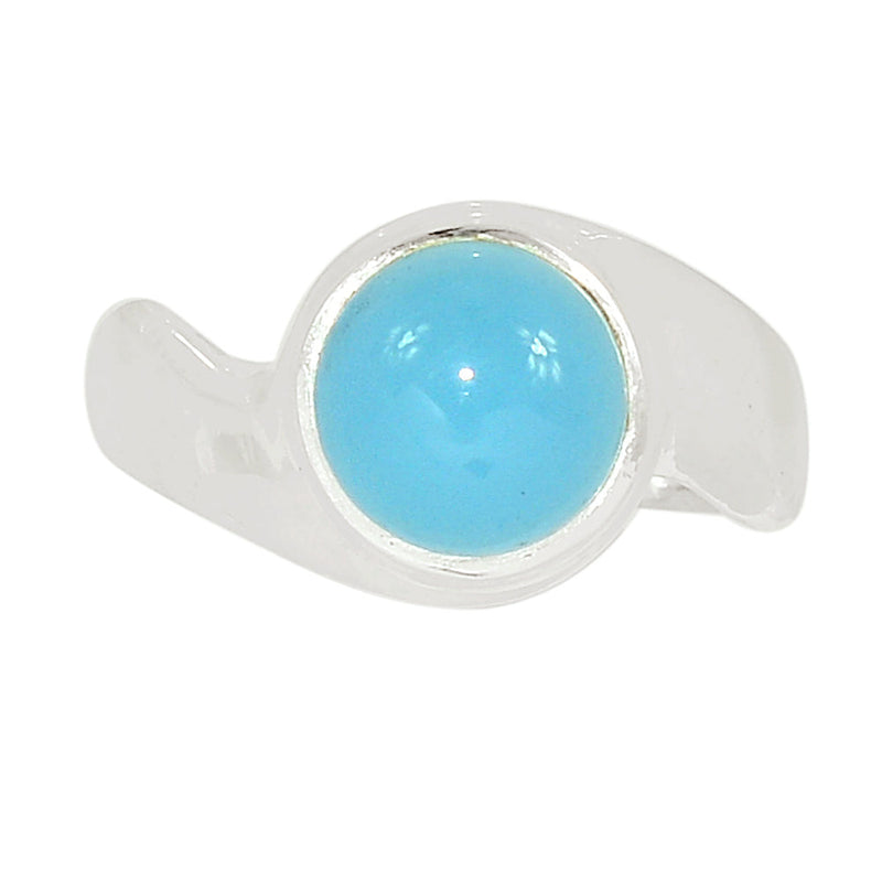 Solid - Blue Chalcedony Ring - BCDR1047