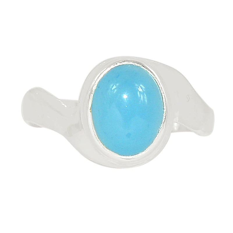 Solid - Blue Chalcedony Ring - BCDR1048