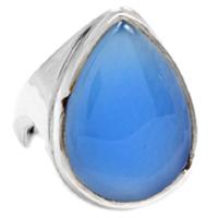 Blue Chalcedony Ring-BCDR286