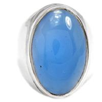 Blue Chalcedony Ring-BCDR287